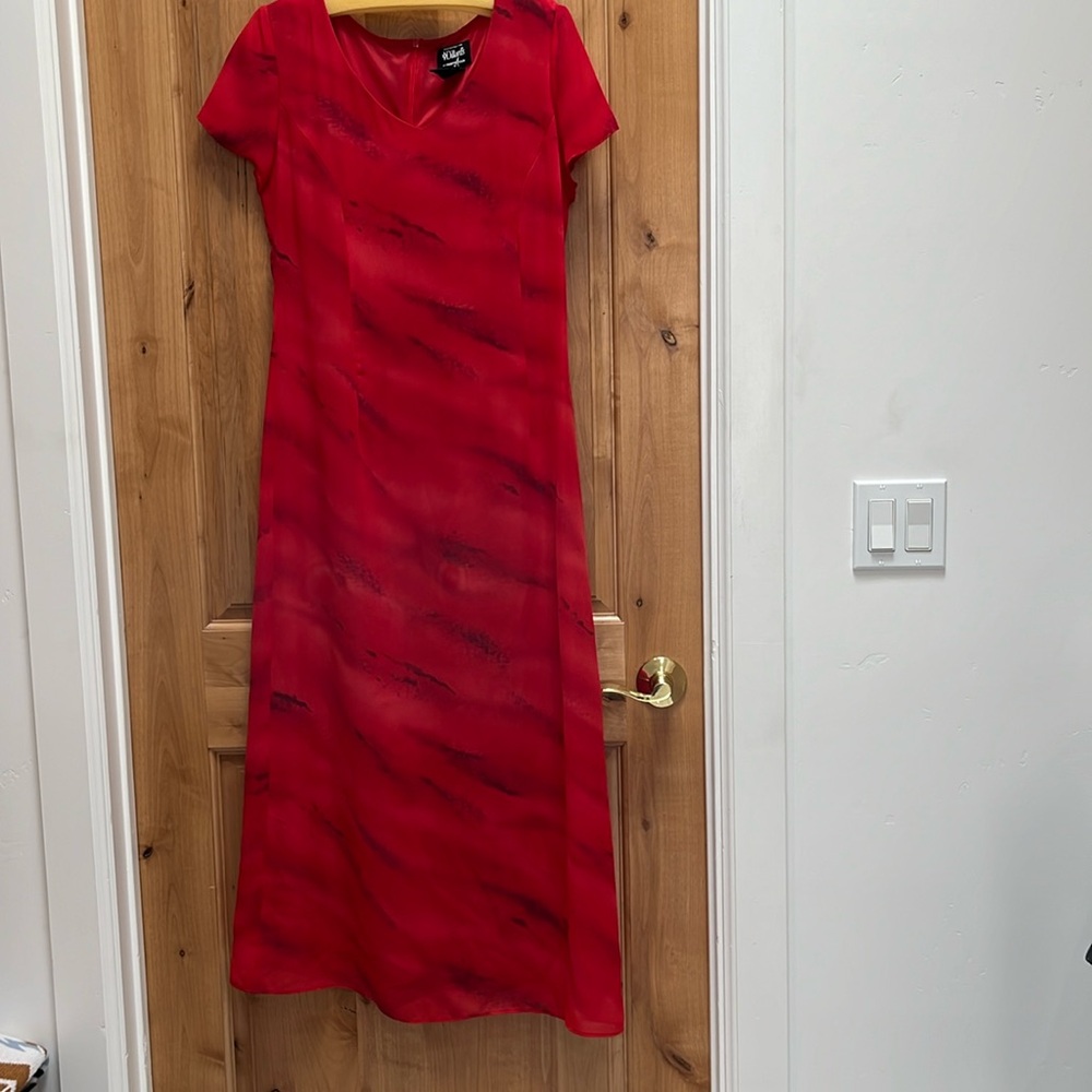 Positive Attitude maxi dress, fully lined